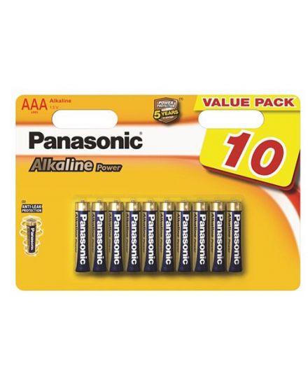 Батарейка щелочная PANASONIC Alkaline Power AAA/10B /