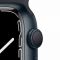 Apple Watch Series 7 GPS, 45mm Midnight Aluminium Case with Midnight Sport Band - Regular, A2474