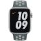 44mm Hasta/Light Silver Nike Sport Band - Regular