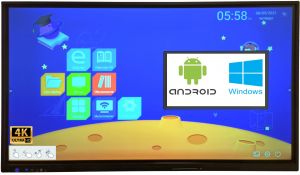 Интерактивная LED панель 98" SMART <20 касаний, 3840*2160, UHD, Android 9.0>