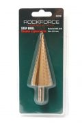Сверло ступенчатое  HSS 4241(4-32мм), в блистере ROCKFORCE RF-44740 29879