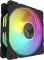 Вентилятор для корпуса ASUS TUF GAMING TR120 FAN ARGB REVERSE BLACK 3IN1 120x120x28 TR120-1R/BK/REV/