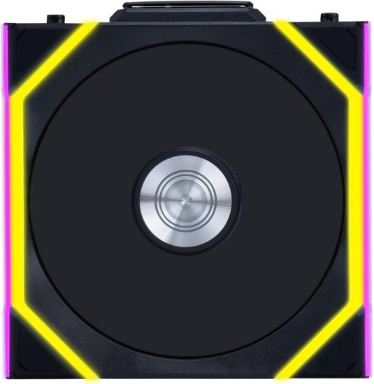 Вентилятор для корпуса Lian Li UNI FAN SL WIRELESS 120 1x120mm No controller Black G99.12SL1W3B.00