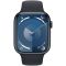 Apple Watch Series 9 GPS 45mm Midnight Aluminium Case with Midnight Sport Band - S/M,Model A2980