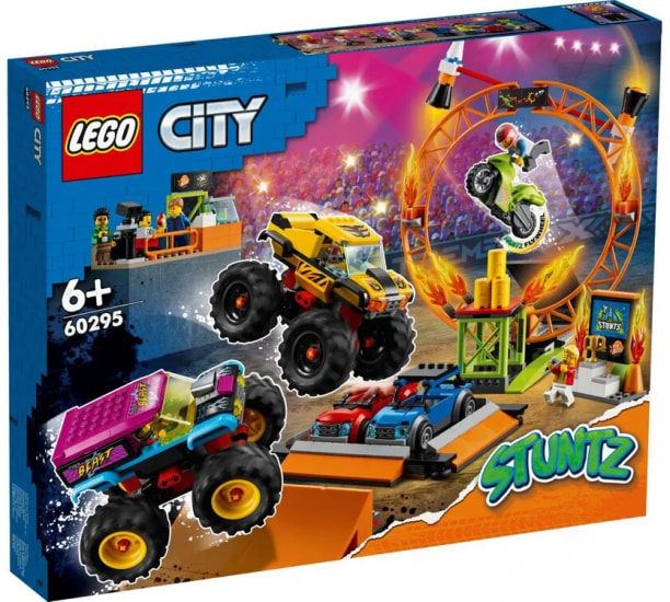 Конструктор LEGO City Арена для шоу каскадёров