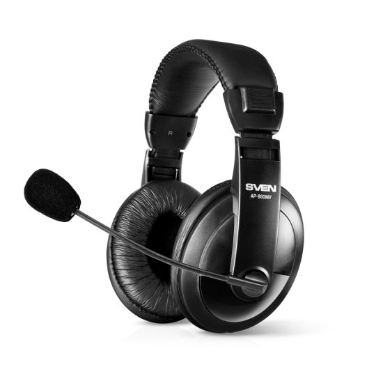 Наушники с микрофоном SVEN  AP-860MV черный /