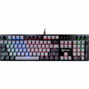 Клавиатура игровая Bloody B828N <RGB-LED, USB, мех клавиатура переключателями>