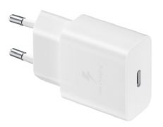15W Power Adapter (w C to C Cable) USB Type-C EP-T1510XWEGRU, white