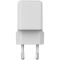 CANYON charger CU20AC GaN 20W 1xPD 1xQC EU White