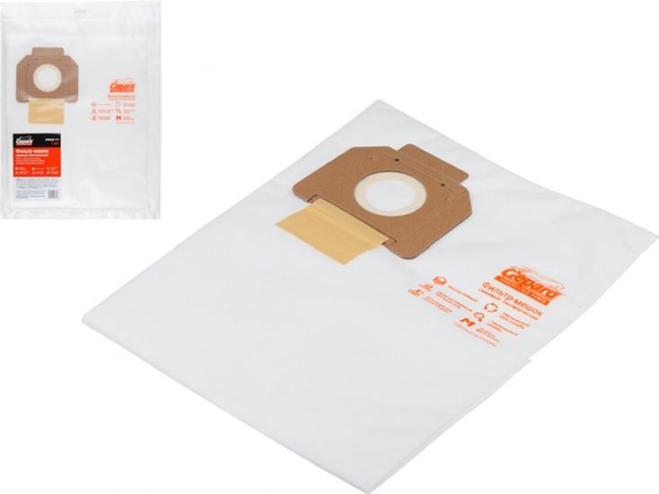 Мешок для пылесоса WORTEX VC 3016-1 WS,BOSCH GAS 35,MAKITA VC3012,VC4210 сменный (2 шт.) GEPARD ЦБ-1465093008 GP90032-112
