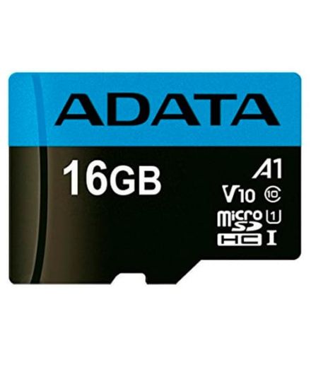 ADATA microSDHC,16GB, UHS-I Class 10 A1 + SD-adapter /