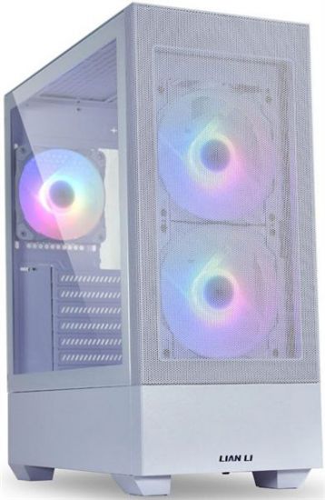 Корпус Lian Li Lancool 205 Mesh CW ATX/m-ATX/mITX, Midium Case, 2x40mm ARGB PWM fan, 1x120mm ARGB PWM Fan, TYPE-C, G99.OE764CW.00 White