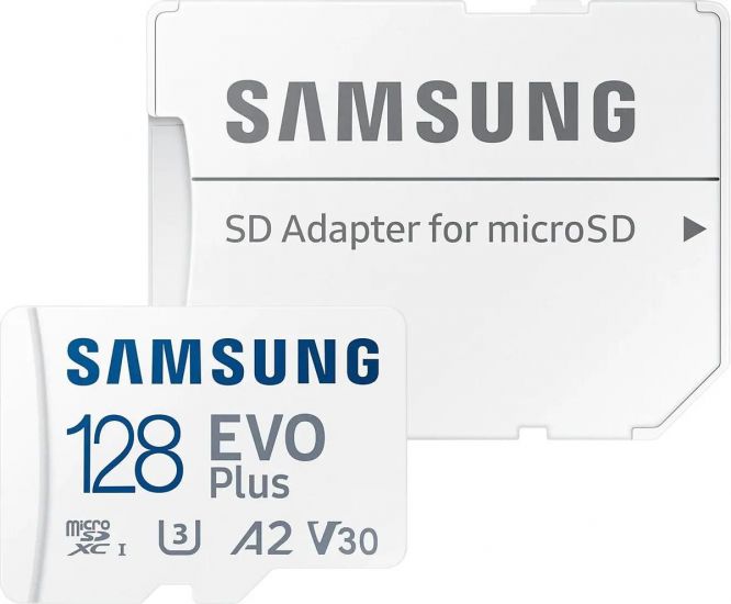 Карта памяти 128GB Samsung EVO Plus UHS-I microSDXC Adapter, Class 10, MB-MC128KA/EU