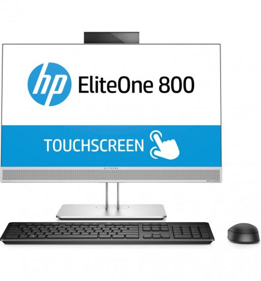 Моноблок HP Europe EliteOne 800 G4 AIO Touch / Core i5 / 8 Gb / 1 x1000 Gb / DVD+/-RW / Graphics UHD 630 256 Mb (4KX02EA)