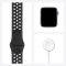 Apple Watch Nike Series 6 GPS, 44mm Space Gray Aluminium Case with Anthracite/Black Nike Sport Band - Regular, Model A2292