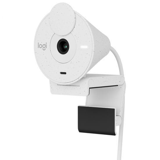 LOGITECH Brio 300 Full HD webcam - OFF-WHITE - USB-C LOGITECH Brio 300 Full HD webcam - OFF-WHITE - USB-C