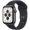 Apple Watch SE GPS, 44mm Space Grey Aluminium Case with Midnight Sport Band - Regular, Model A2352