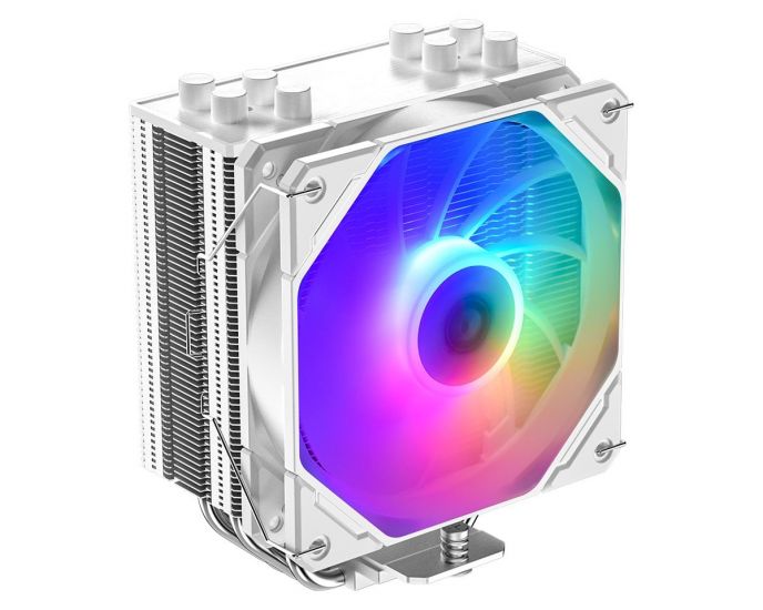Кулер для процессора ID-Cooling SE-224-XTS ARGB WHITE, S1700/1200/115x/AMD, 220W, 600-1500rpm, 4pin