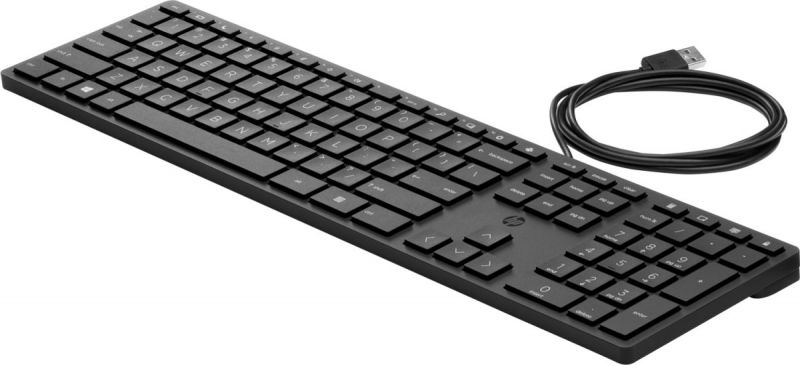HP Bulk Wired 320K Keyboard KAZ (Halley) (12 units)