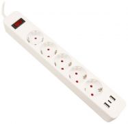 Сетевой фильтр SMART SM-GS05CK3U-5M