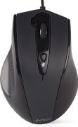 Мышь A4tech N-810FX BLACK Оптическая USB 1600 dpi <Cable 150cm>
