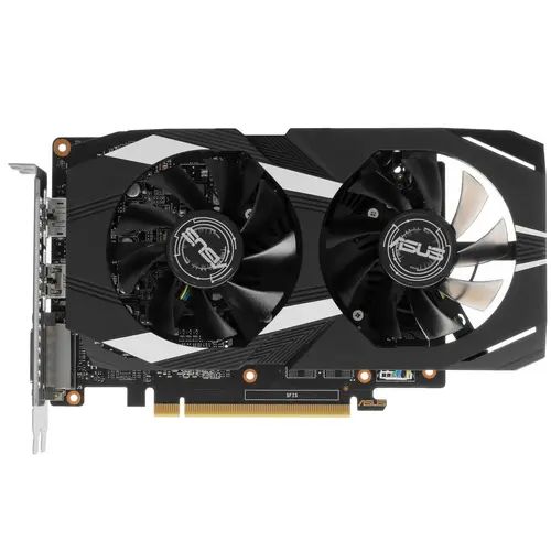 Видеокарта ASUS GeForce GTX1650 OC 4Gb GDDR6 128bit DVI HDMI DP HDCP DUAL-GTX1650-O4GD6-P-EVO