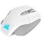 Corsair M65 RGB ULTRA WIRELESS Gaming Mouse, Backlit RGB LED, Optical, Silver ALU, White, EAN: 840006658740