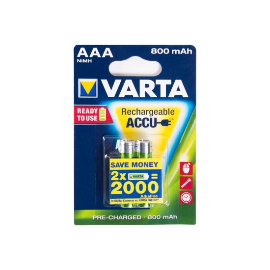 Аккумулятор VARTA R2U Micro 1.2V - HR03/AAA (2 шт)