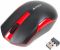 Мышь беспроводная A4tech G3-200N Black Red Оптическая 2,4G USB 1000 dpi