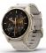 Часы с навигатором Garmin fenix 8 43mm, AMOLED, сапфир, светлая кожа, 010-02903-40