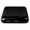 ttec PowerSlim LCD 10000 mAh Powerbank, Black (2BB183S)