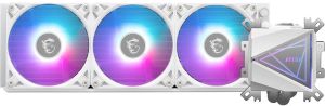 Водяное охлаждение для CPU MSI MAG CORELIQUID I360 WHITE Socket Intel/AMD, ARGB, 3pin, Fan 3x120см