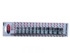 Набор головок 12 предметов 1/2" 6гр.(10-19,22,24мм), на планке ROCKFORCE RF-4121-5 11627