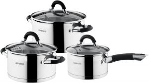 ARDESTO смешанный набор AR1906GS сталь 6 в 1 ARDESTO смешанный набор AR1906GS сталь 6 в 1