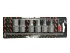 Набор головок 6-гранных для маслосливных пробок, 6 предметов, 1/2"(8,10,12,14,17,19мм) ROCKFORCE RF-4063 1350