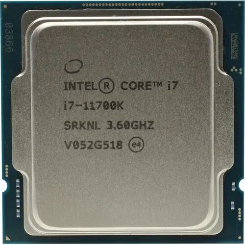 Процессор Intel Core i7-11700K Rocket Lake (3600MHz, LGA1200, L3 16Mb), oem