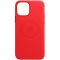 iPhone 12 Pro Max Leather Case with MagSafe - (PRODUCT)RED