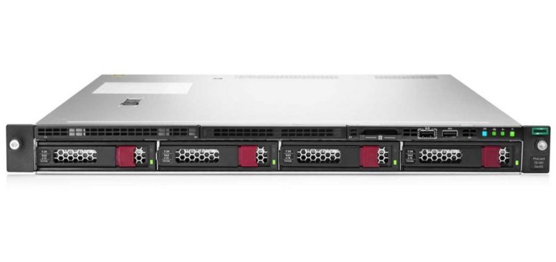 Сервер HP Enterprise DL160 Gen10   1 U/1 x Intel  Xeon Silver  4210R  2,4 GHz/16 Gb  DDR4  2933 MHz/S100i (0,1,5,10)/Nо ODD /1 х 500W