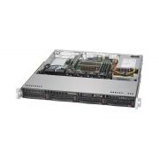Supermicro SuperServer SYS-5019S-M 1U, LGA 1151, TDP 80W, Intel C236, 4xDDR4, 4x3.5'' Hot-swap   2 Fixed 2.5'' internal drives, SATA3 (6Gbps) 1xPCI-E 3 x8, 2x1GbE LAN, 1xRJ45 IPMI, 5xUSB 3.0, 6xUSB 2.0, 1xVGA, 2 COM, 350W