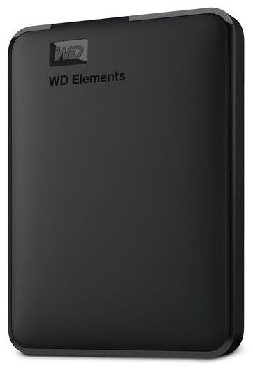Внешний жесткий диск 5Tb, WD Elements Portable WDBU6Y0050BBK-WESN, ext power via USB, black, USB 3.0