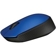 Мышь беспроводная Logitech M171 Blue (синяя, оптическая, 1000dpi, 2.4 GHz/USB-ресивер)