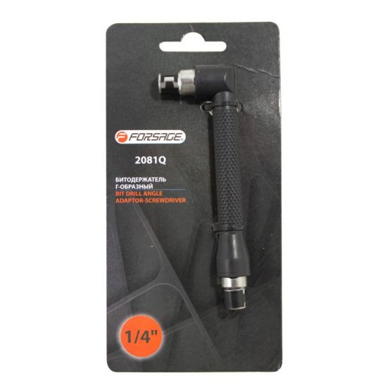Битодержатель Г-образный 1/4"(F)х1/4"(F) Forsage F-2081Q 50541