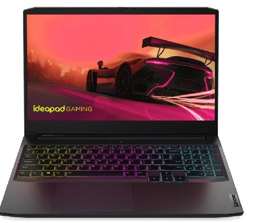 Ноутбук Lenovo IdeaPad Gaming 3 15ACH6 15.6FHD AMD Ryzen™ 5 5600H/8Gb/SSD 512Gb/NVIDIA® GeForce RTX™ 3060-6Gb/Black/Dos(82K2002ERK)