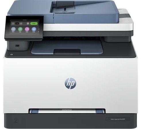 МФУ HP 499M7A Color LaserJet Pro MFP 3303fdn (A4) Printer/Scanner/Copier/Fax/ADF, 600 dpi, 25 ppm, 1200 MHz, 512 MB, tray 250 pages, USB+Ethernet, Duty cycle 40000 pages