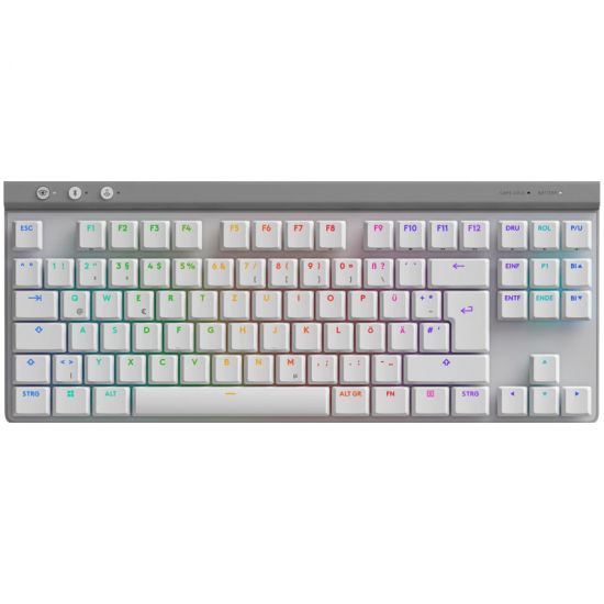 LOGITECH G515 LIGHTSPEED TKL - WHITE - US INT'L - 2.4GHZ/BT- EMEA28i-935 - TACTILE LOGITECH G515 LIGHTSPEED TKL - WHITE - US INT'L - 2.4GHZ/BT- EMEA28i-935 - TACTILE