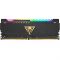 Оперативная память DDR4 PC-28800 (3600 MHz)  8Gb PATRIOT VIPER STEEL RGB <1x8, геймерская серия>