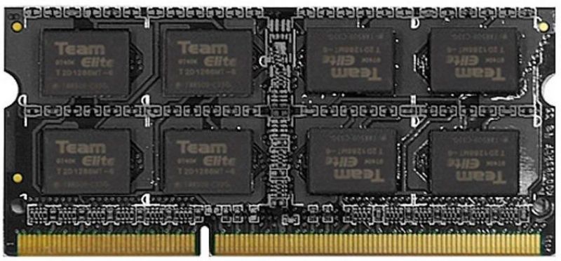 Оперативная память для ноутбука  8GB DDR3L 1600Mhz Team Group ELITE PC3-12800 CL11 SO-DIMM 1.35V TED3L8G1600C11-S01