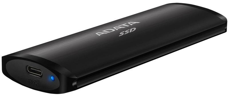 Внешний SSD ADATA 256Gb USB3.2 ASE760-256GU32G2-CBK  Цвет: Черный
