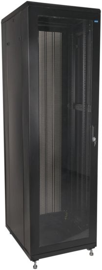 Шкаф напольный Pixietech 42U 80010002000 мм, перфорированная дверь/Floor-standing cabinet Pixietech 42U 80010002000 mm, perforated door