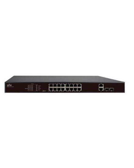 UNV NSW2010-16T2GC-POE-IN 16?100Mbps PoE ports (RJ45) 2?1000Mbps Combo ports
